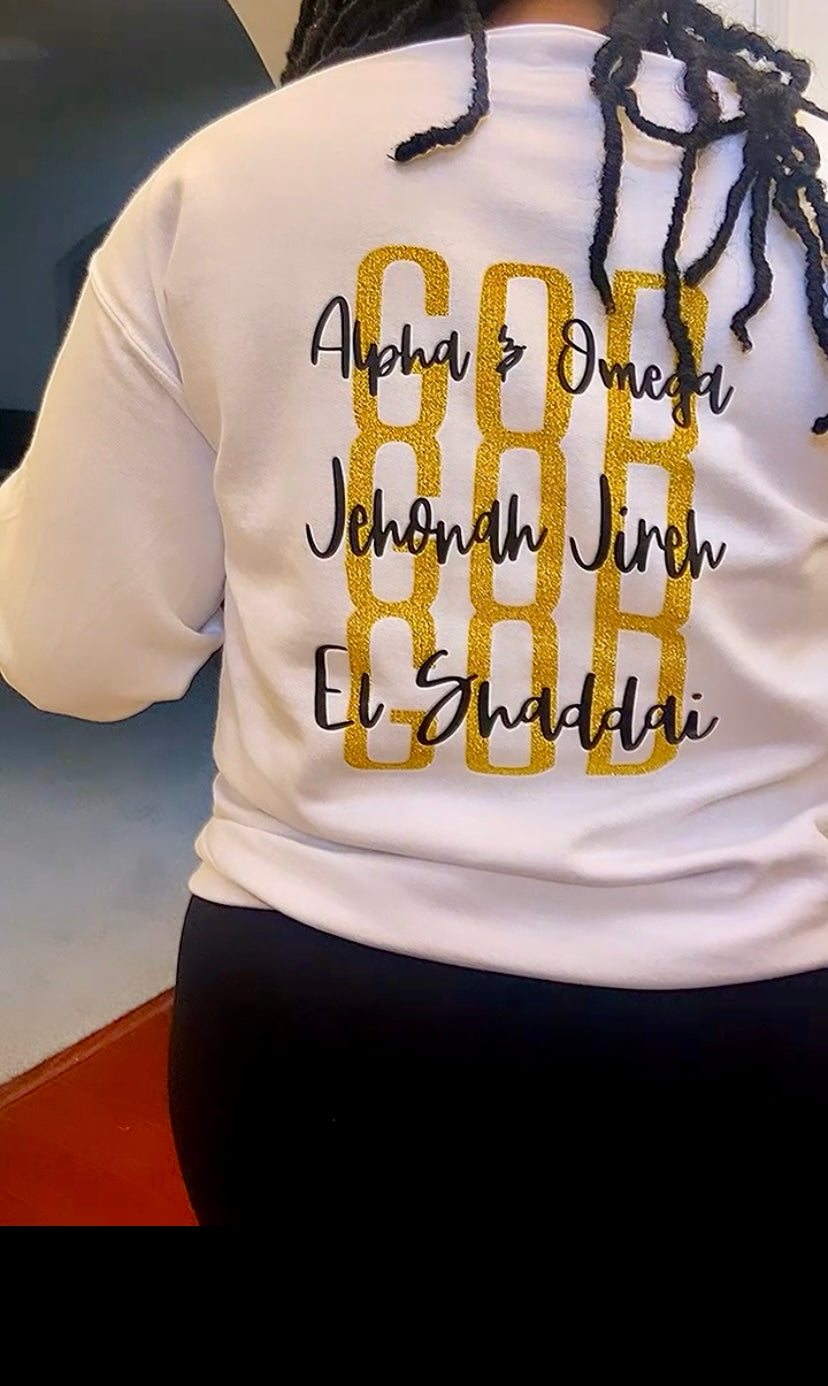 Say His Name..... Crewneck Sweatshirt (Unisex)