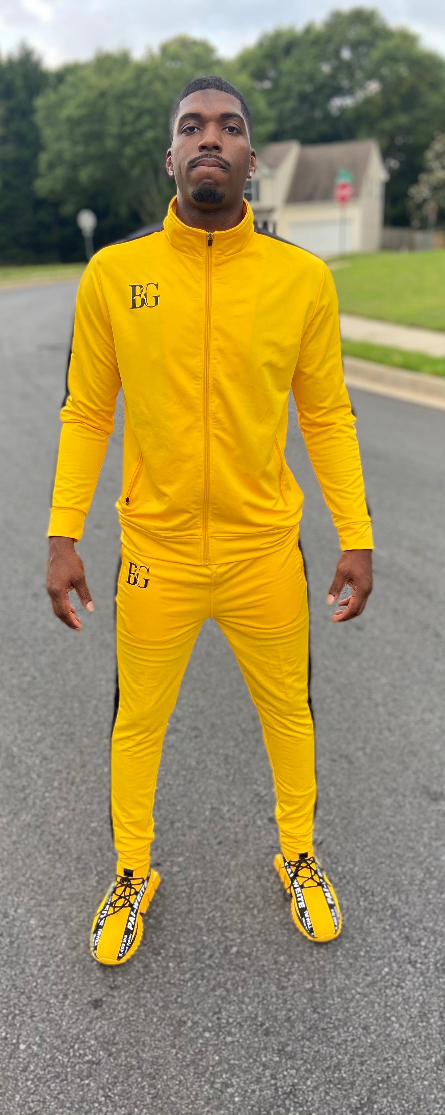 Mellow (Yellow) Male Track/Jogger Suit