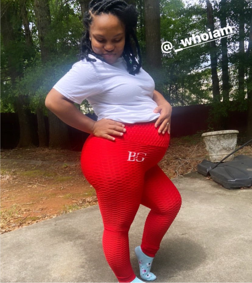 "RED HOT" & "MIDNIGHT SPECIAL" Booty Goals Leggings