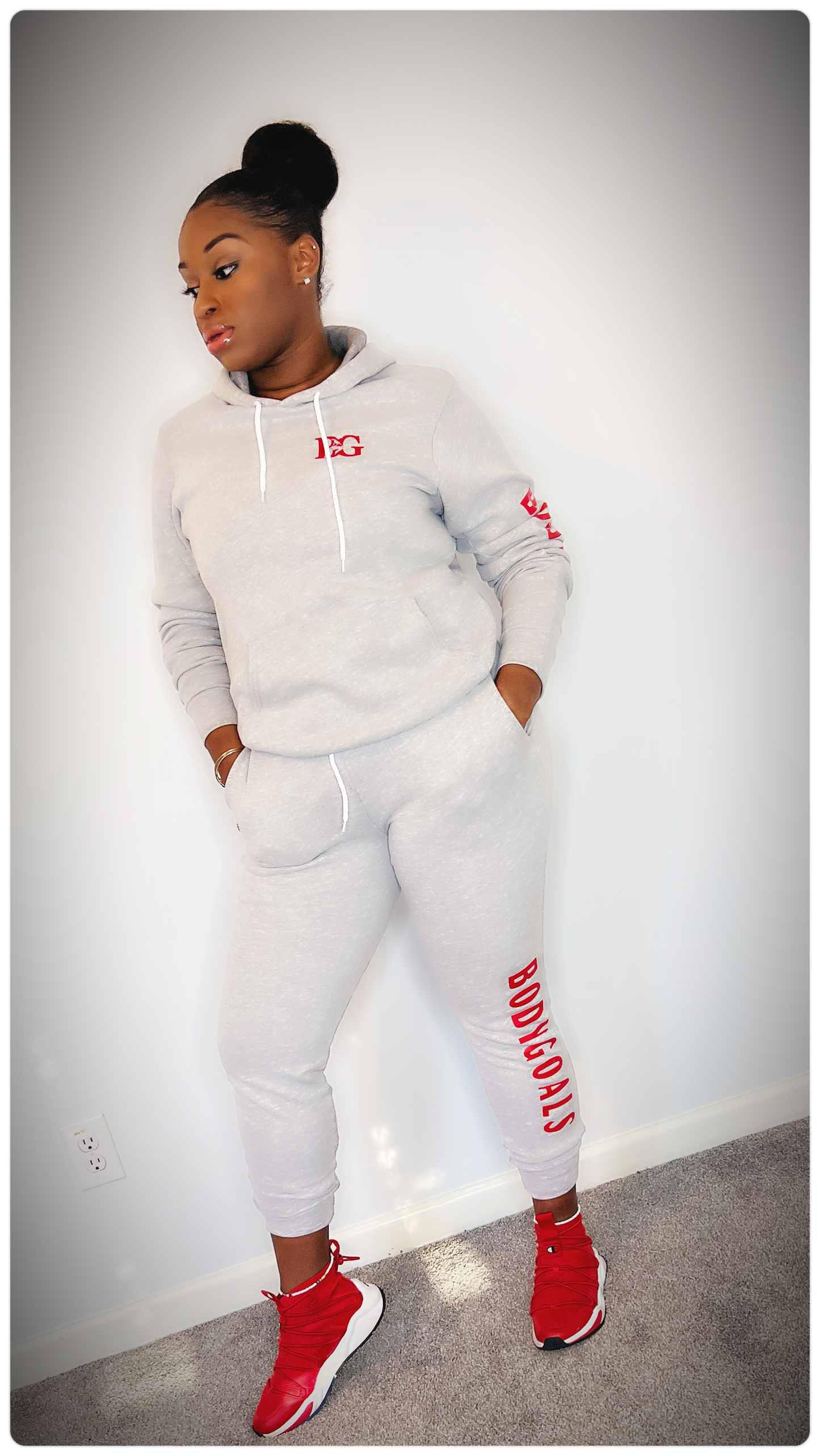 Gray Hoodie- The Red Room Collection