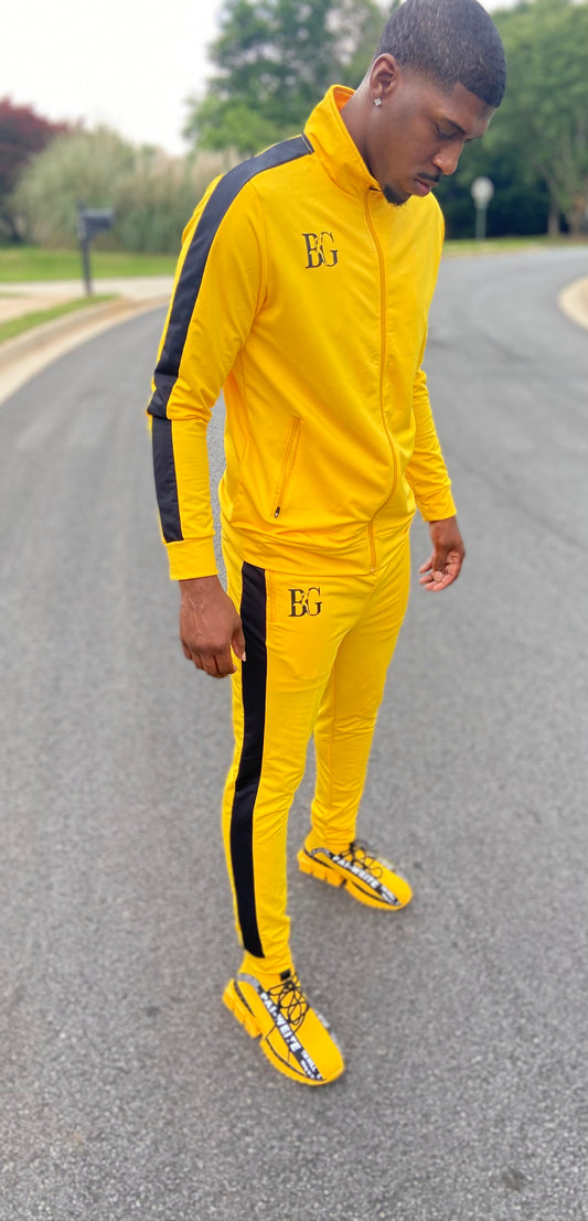 Mellow (Yellow) Male Track/Jogger Suit